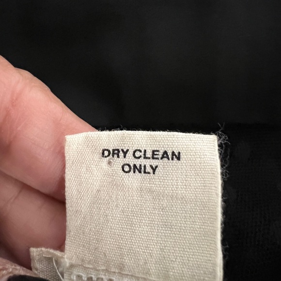 Voila sheer black dress, size small with silky waist tie - Picture 12 of 12